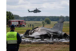 Gripen разбился в Венгрии: пилот спасся