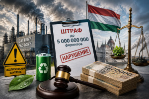 Венгрия вводит штрафы для крупных загрязнителей