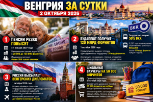 Венгрия за сутки: пенсии до 120 тысяч, 120 млрд Будапешту и школьные ваучеры